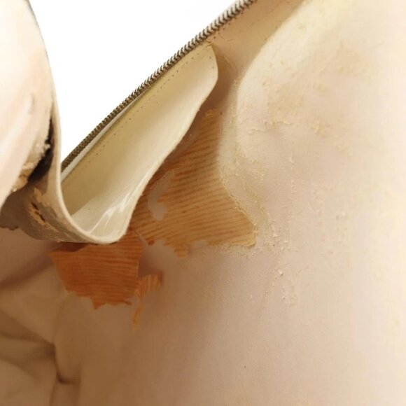 GUCCI Body Bag Enamel White Gold 003 2113 0027 Auth bs28429 - Picture 14 of 16